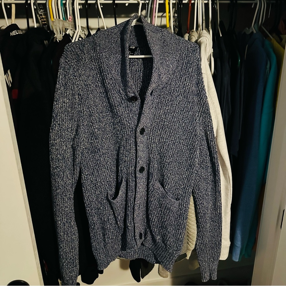 H&M Blue Knit Sweater